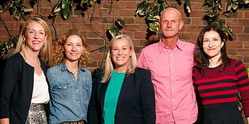 L to R: Caroline Coventry, Managing Partner, Nelson Bostock; Lucy Watson, Strategy Director, Unlimited B2B; Faye Hawkins, Managing Director, Unlimited B2B; Michael Wells, Client Services Director,  Unlimited B2B; Lidiya Pogoryelova, Finance Director, Unli